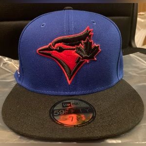 Men's New Era Royal Toronto Blue Jays Team AKA 59FIFTY Fitted Hat - SIZE 7 3/8